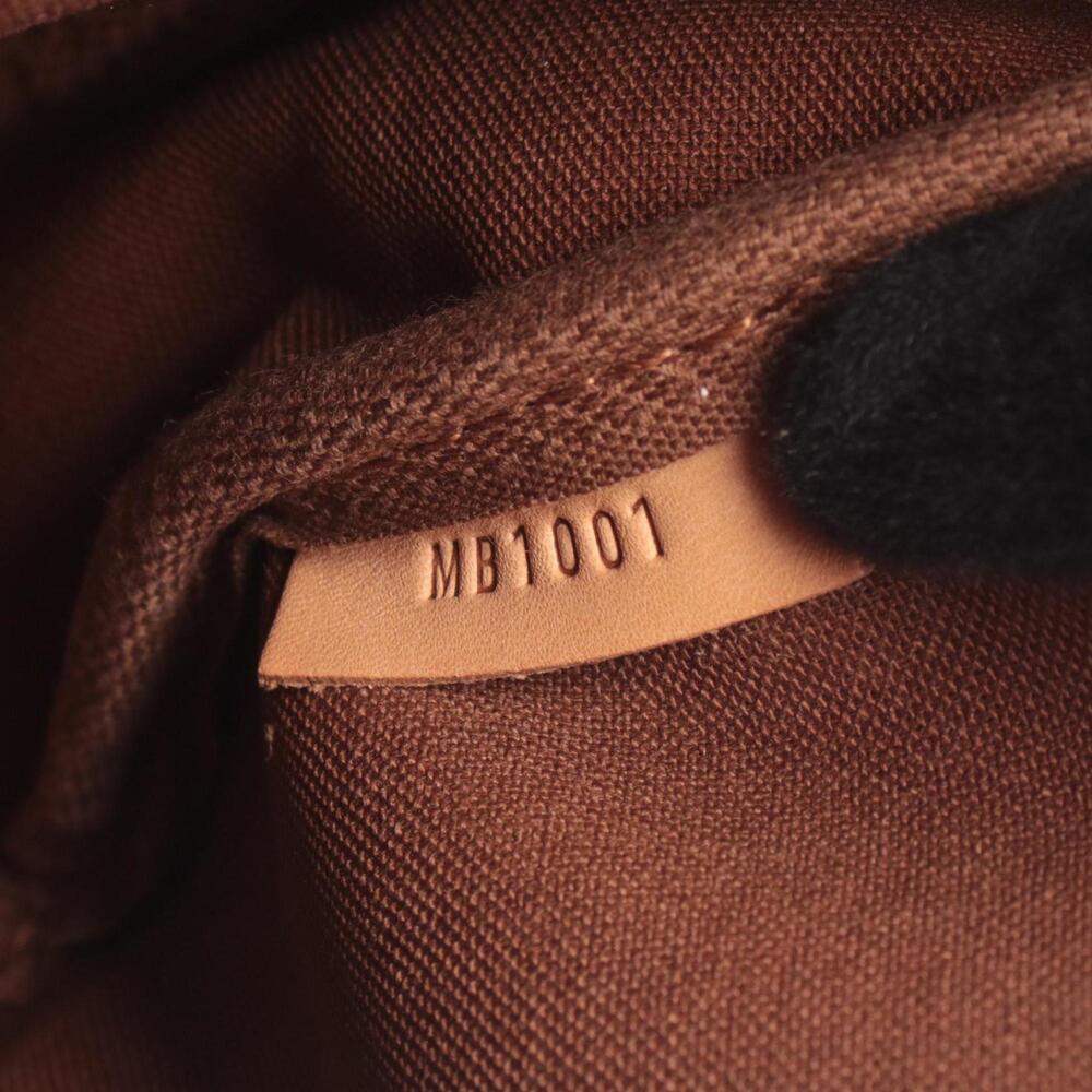 LOUIS VUITTON Authentic Brown Monogram Leather Shoulder Bag - Picture 6 of 10